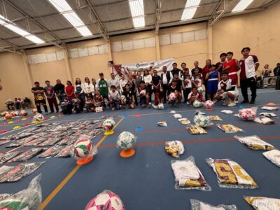 Gobierno y migrantes fortalecen deporte social