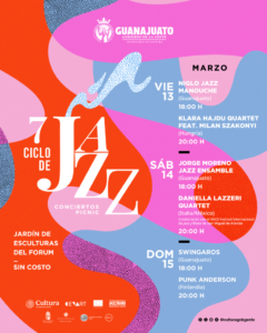 7° Ciclo de Jazz 2026 en Guanajuato