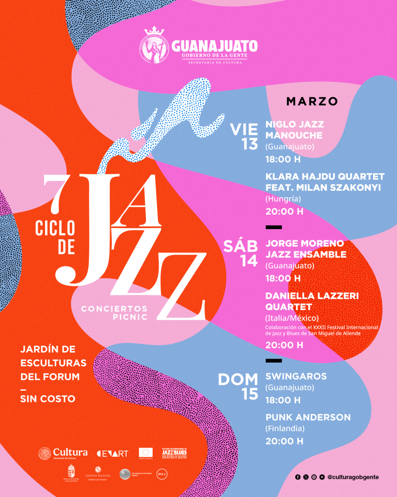 7° Ciclo de Jazz 2026 en Guanajuato