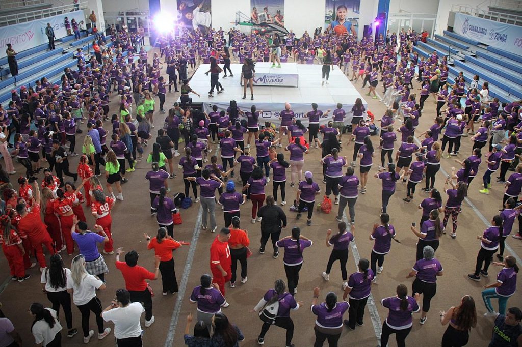 macroactivación masiva de zumba